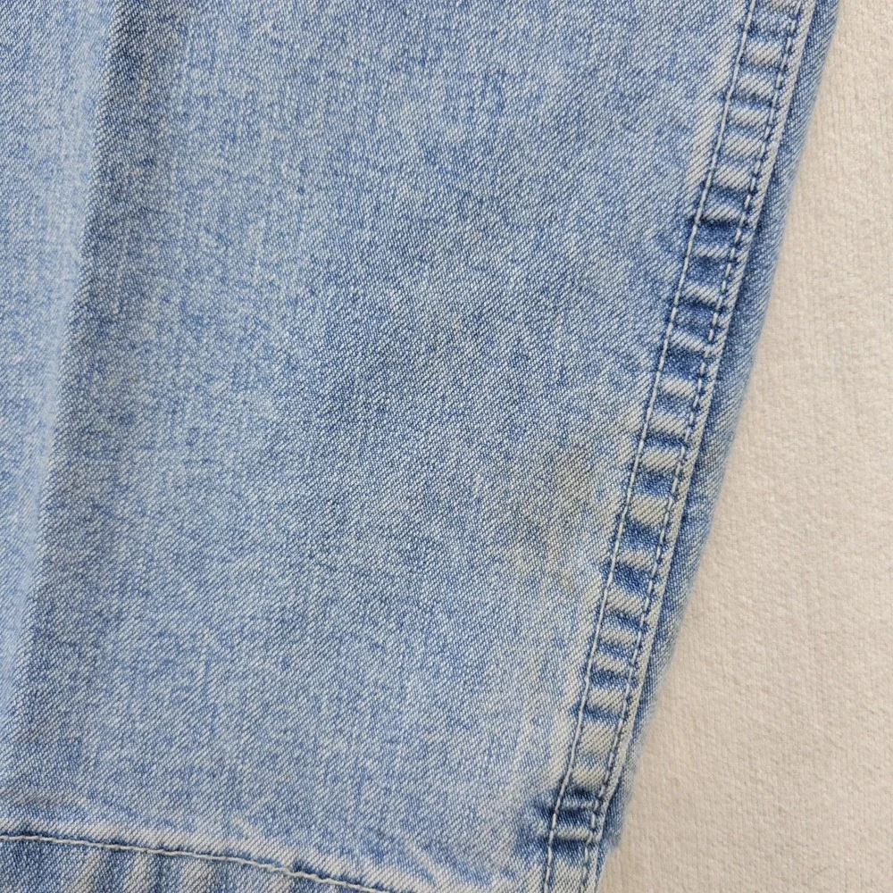 Lee Carpenter Jeans Mens 32x30 Blue Loose Fit Dungarees Workwear Utility